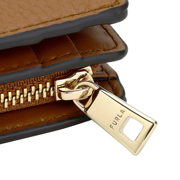 Furla Camellia Bi fold Wallet Brown - Picture 7 of 9